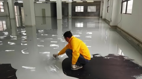 洛阳防腐防静电地坪,防腐防静电自流平地坪